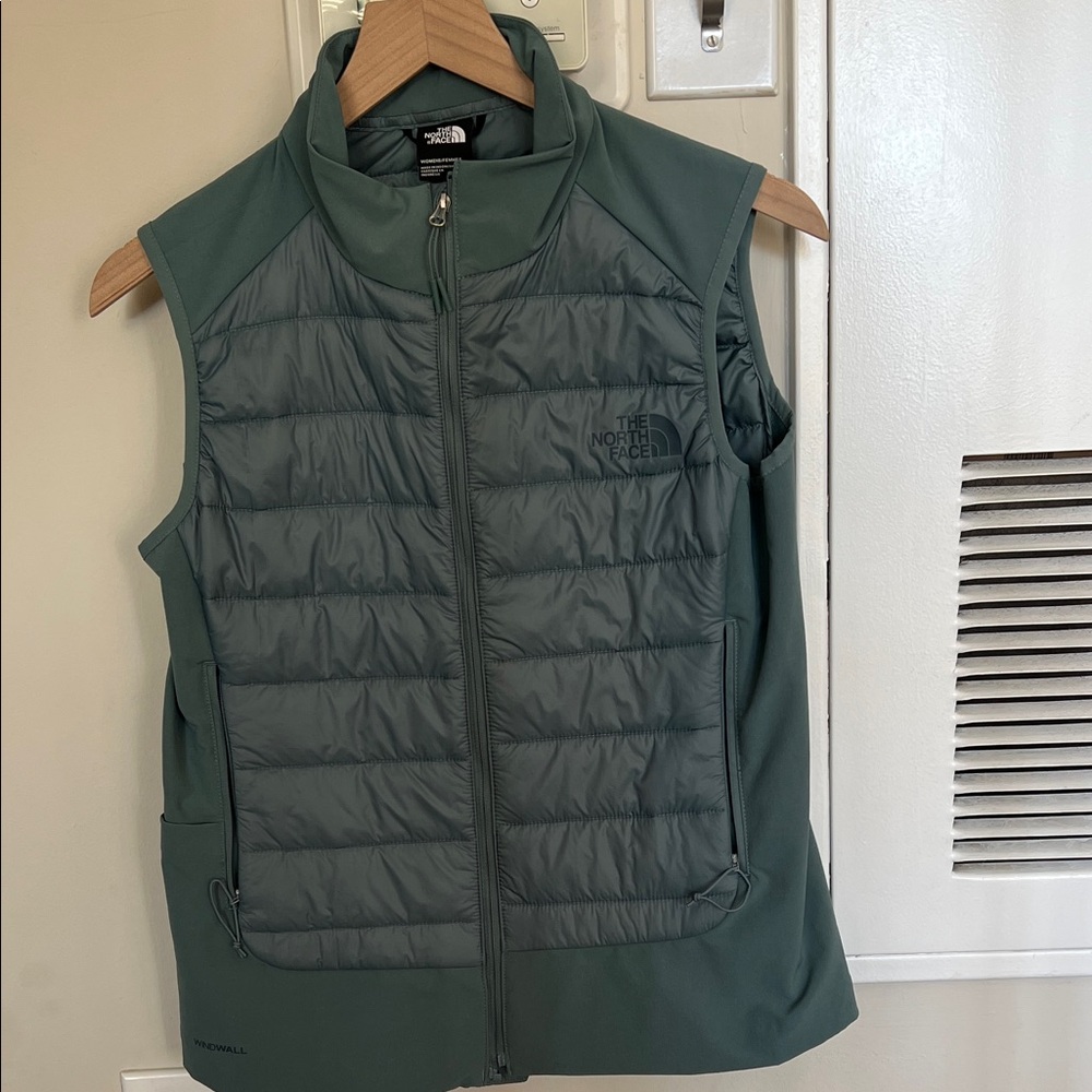 The North Face Blue-Gray Puffer Vest